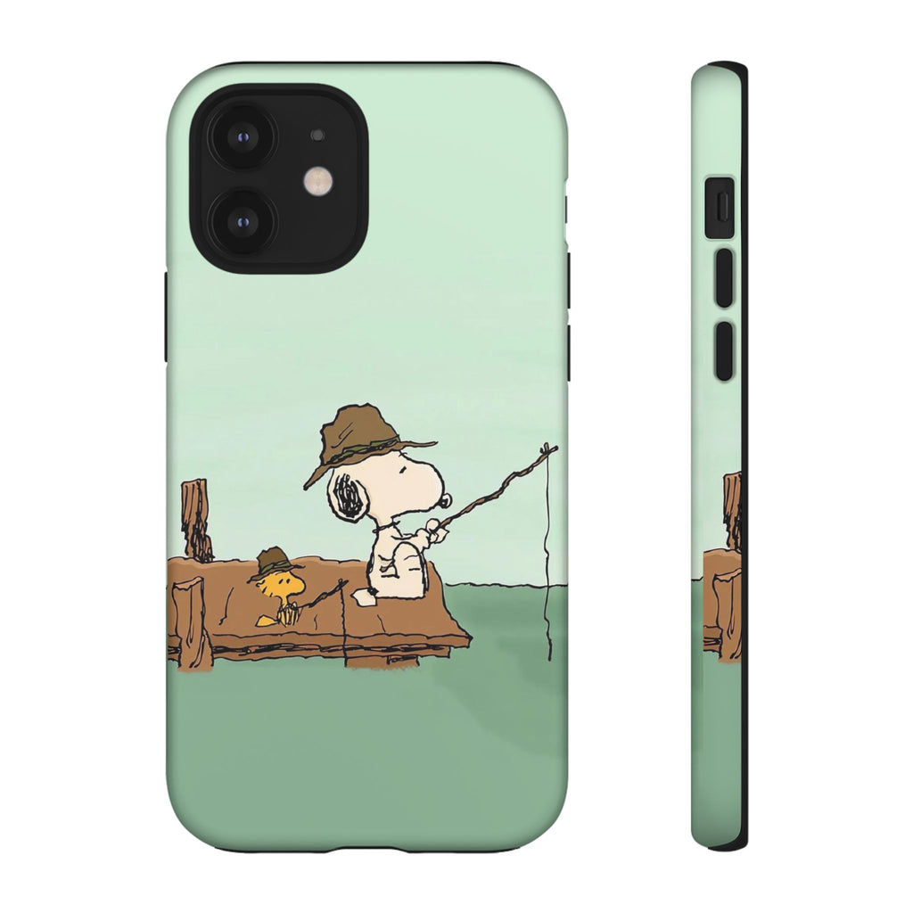 Snoopy Fishing Phone Case