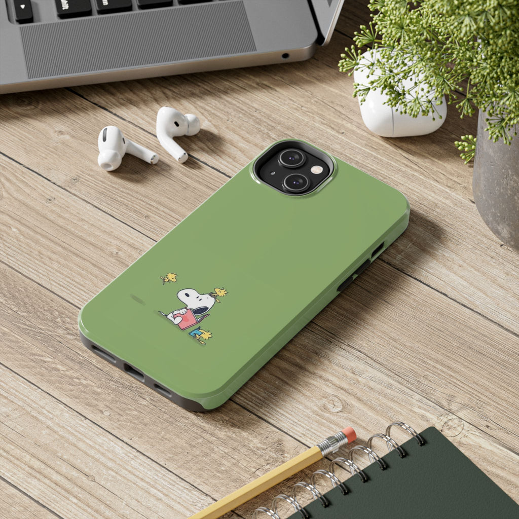 Green Snoopy Phone Case