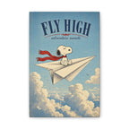 Snoopy Fly High Canvas