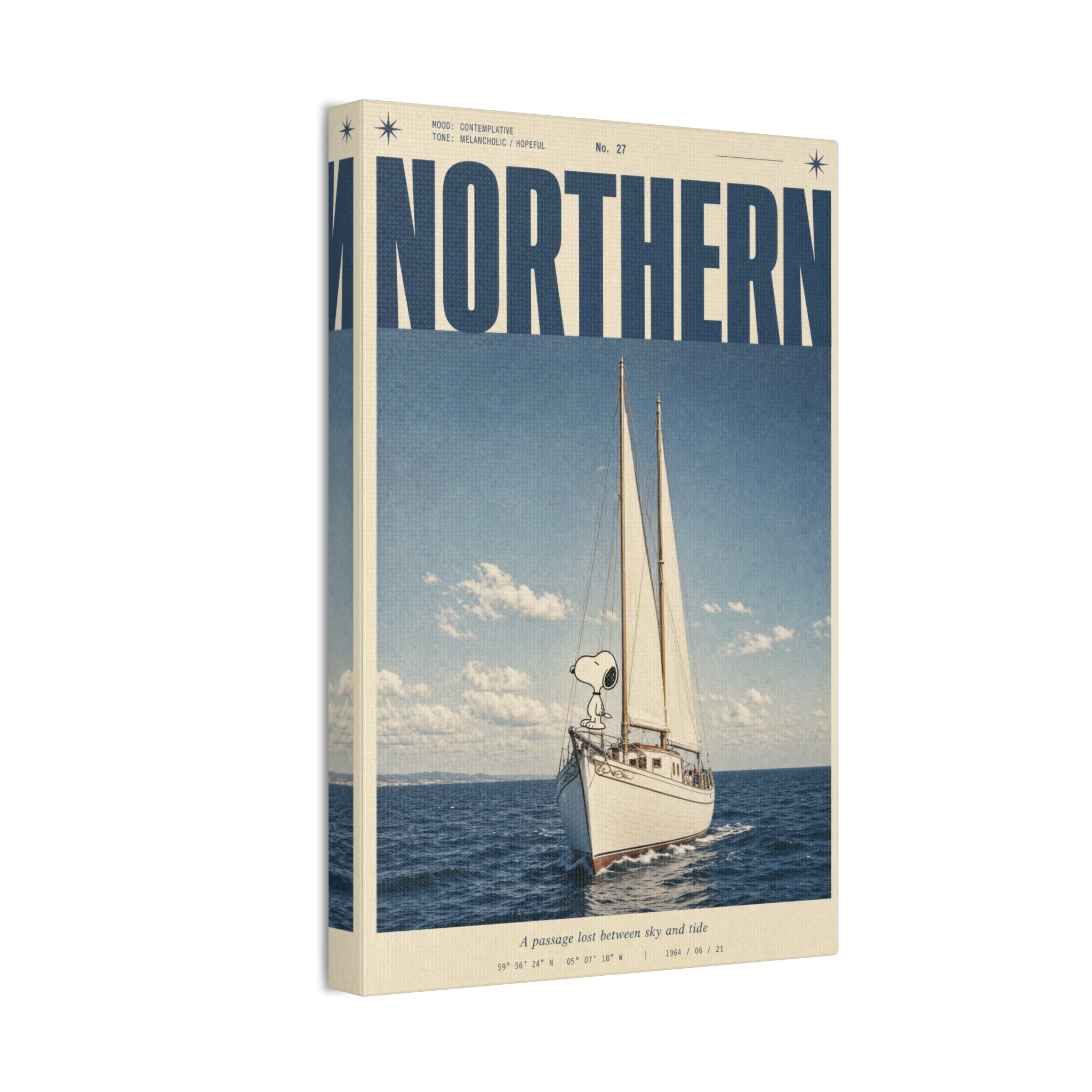 Northern Sailboat Canvas