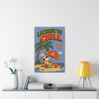 License To Chill Canvas