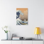 Surfing Snoopy Wave Canvas