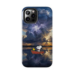 Stormy Rowboat Phone Case