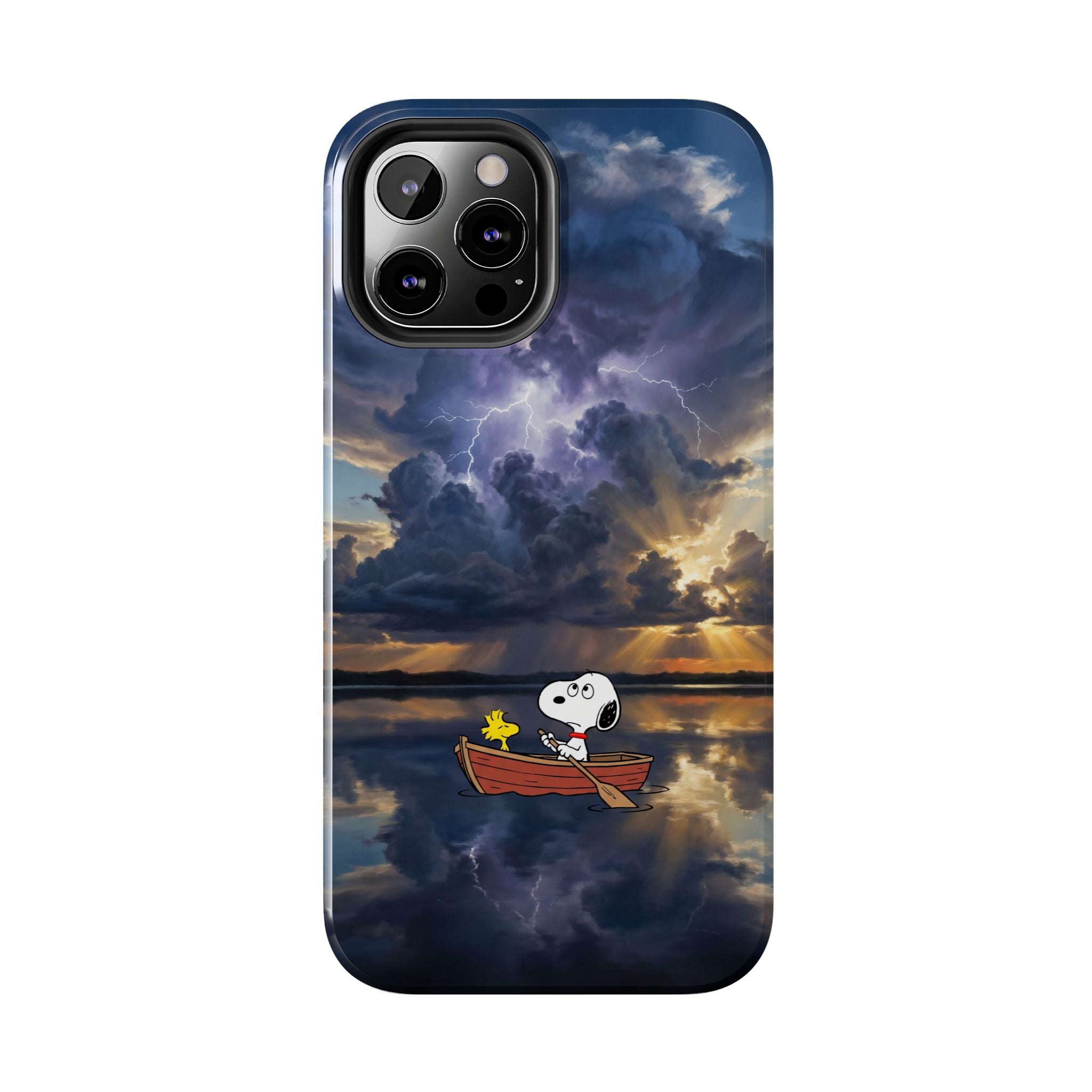 Stormy Rowboat Phone Case