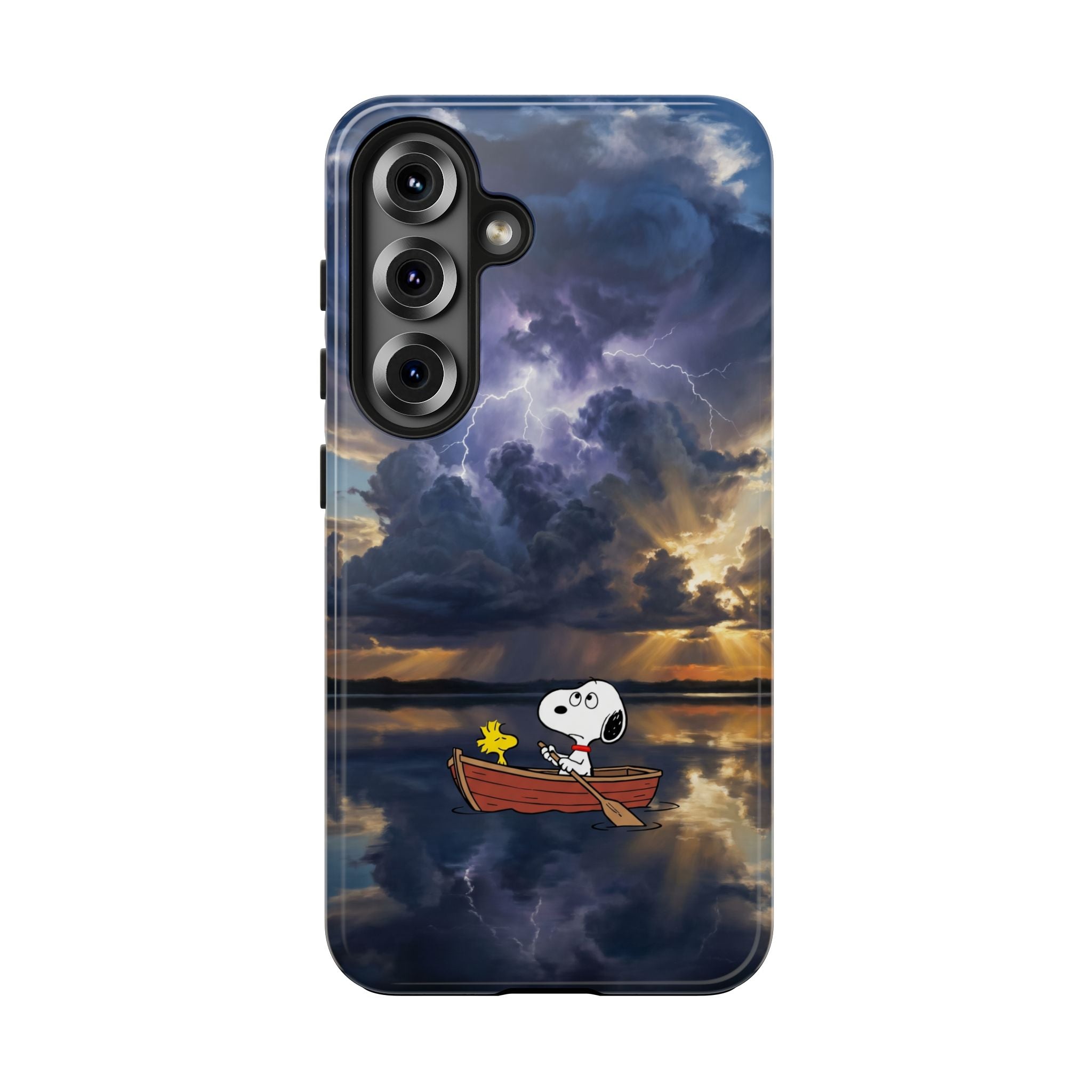 Stormy Rowboat Phone Case