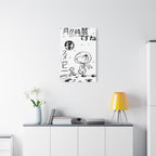 Snoopy Astronaut Canvas