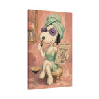 Snoopy Glamour Illustration Canvas