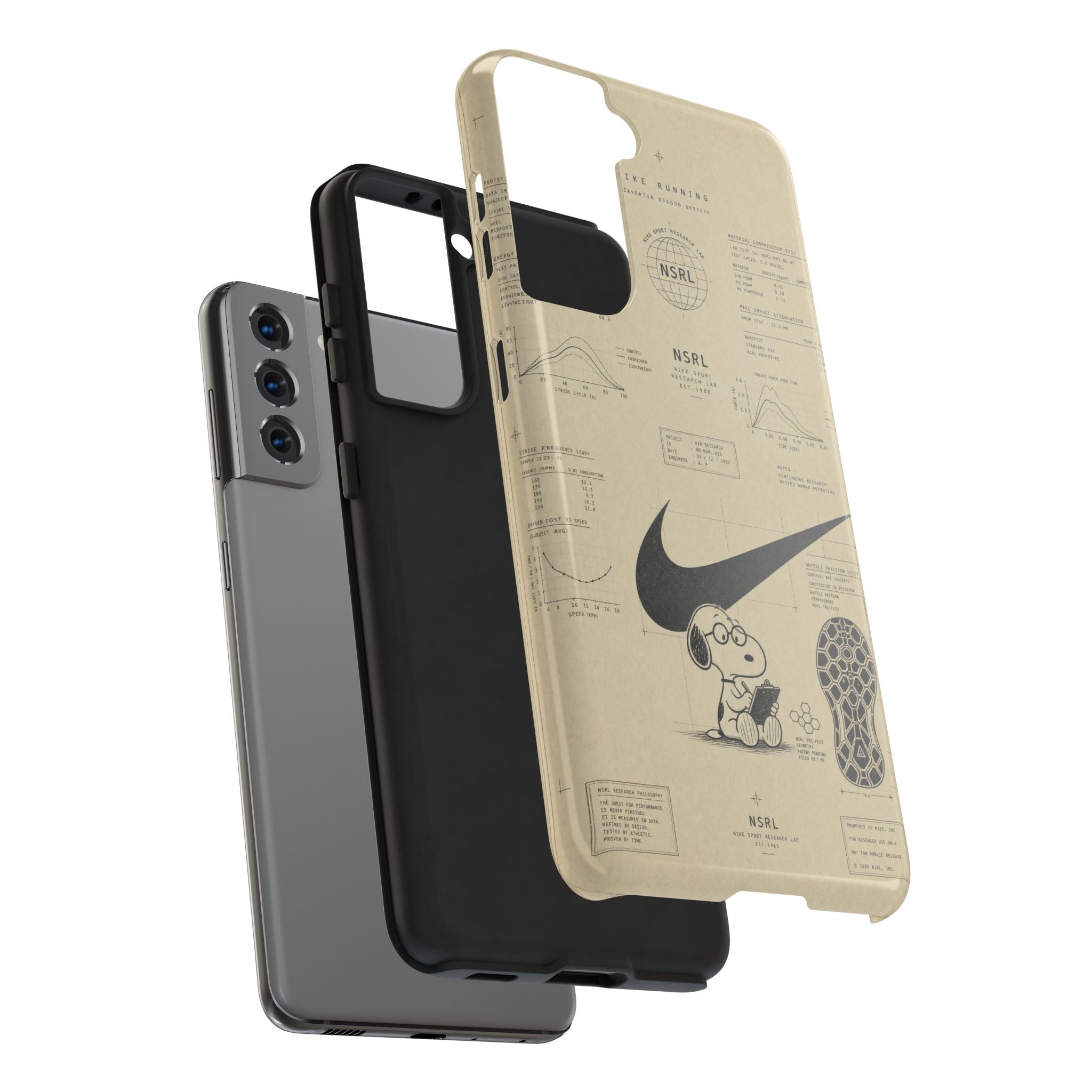 Graph Paper Phone Case