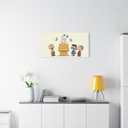 Snoopy Dancing Gang Canvas