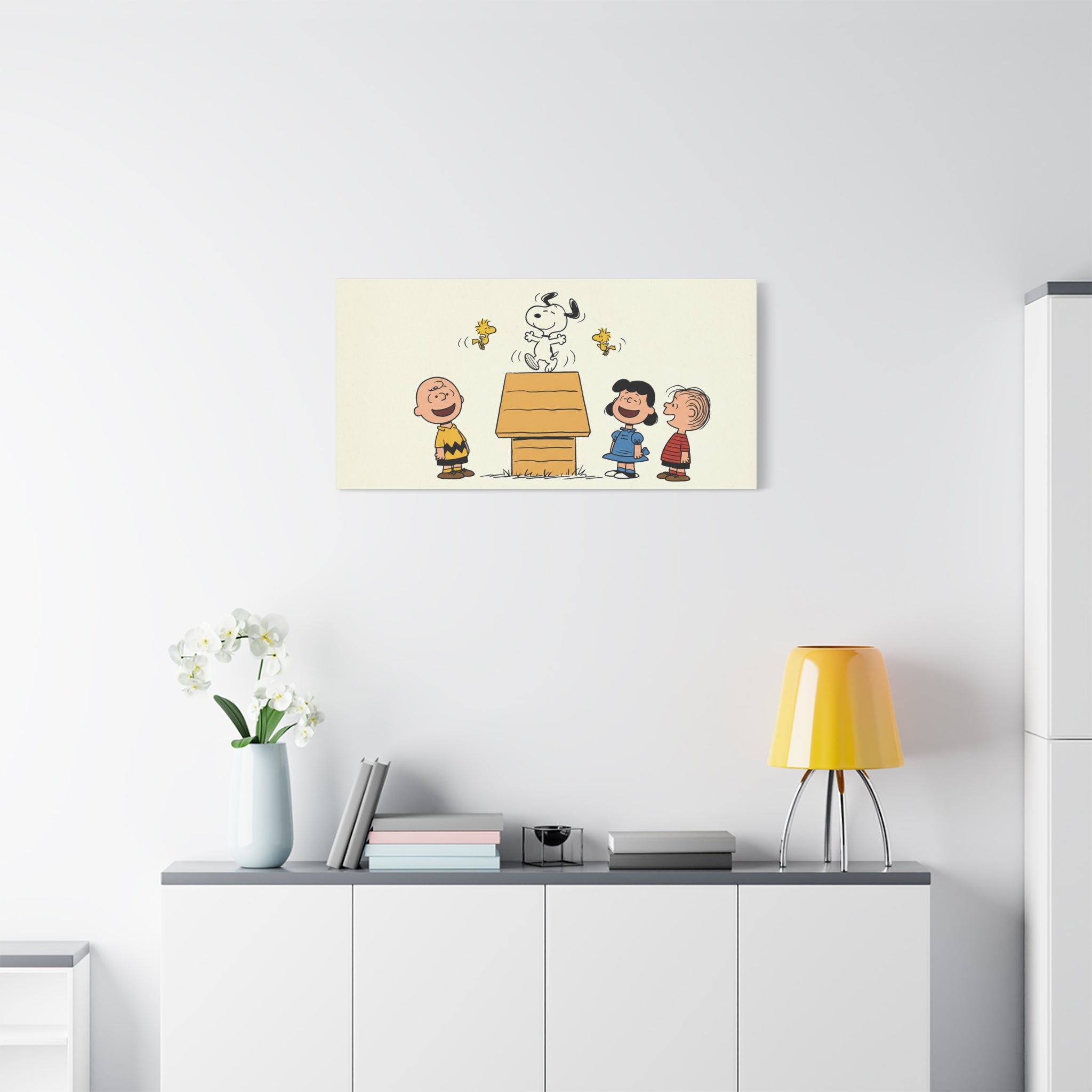 Snoopy Dancing Gang Canvas