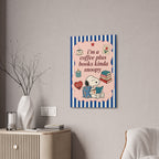 Coffee Plus Books Canvas