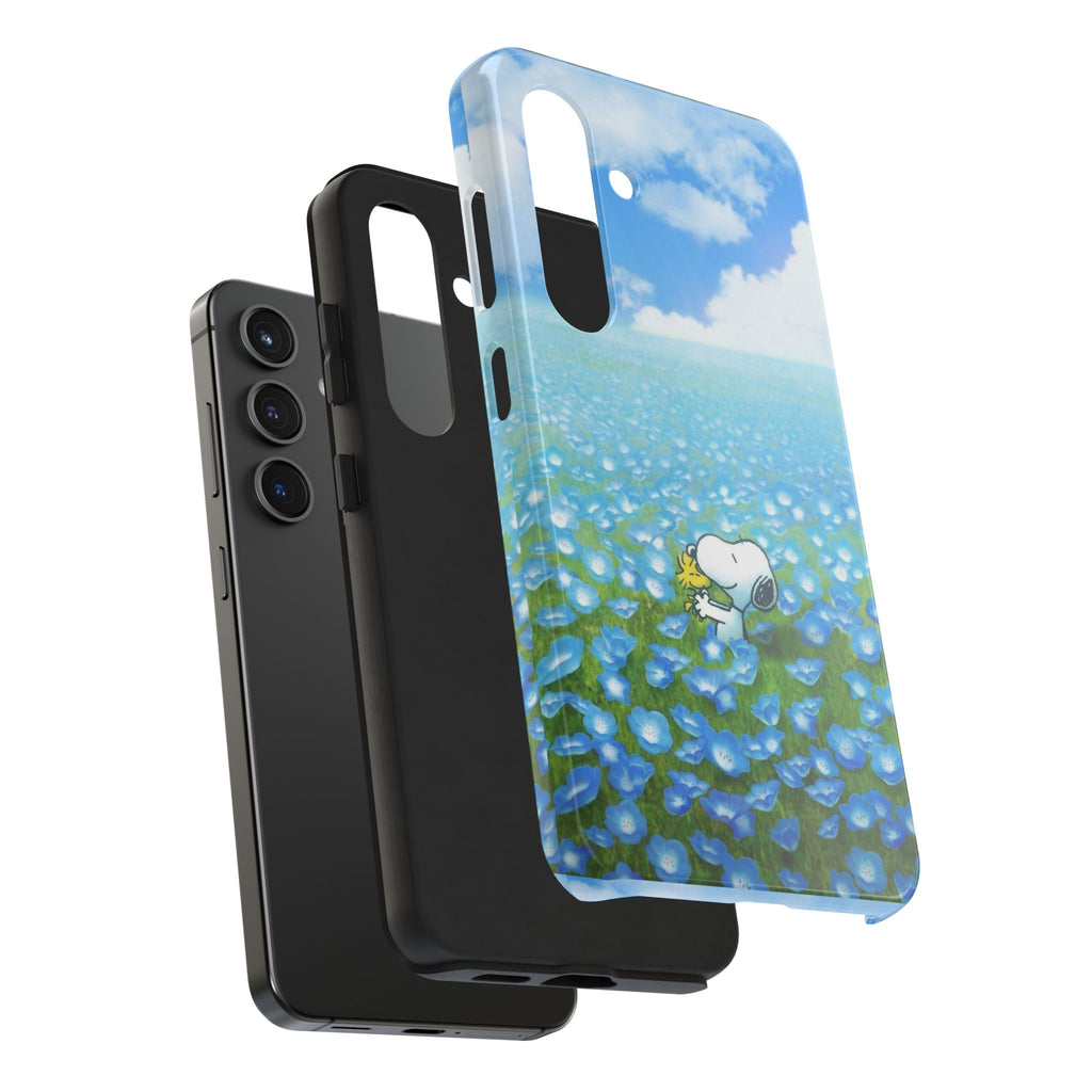 Blue Flower Field Case