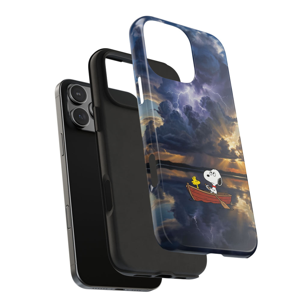 Stormy Rowboat Phone Case