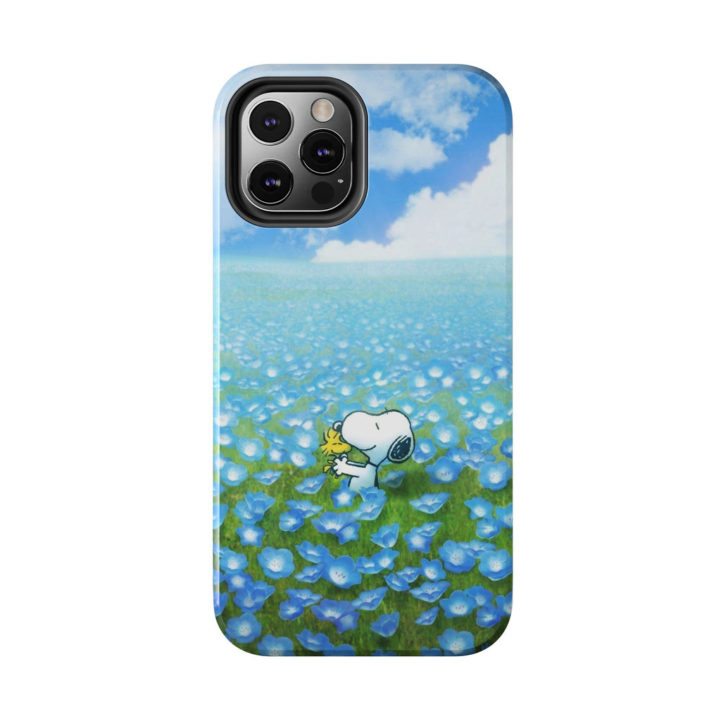 Blue Flower Field Case