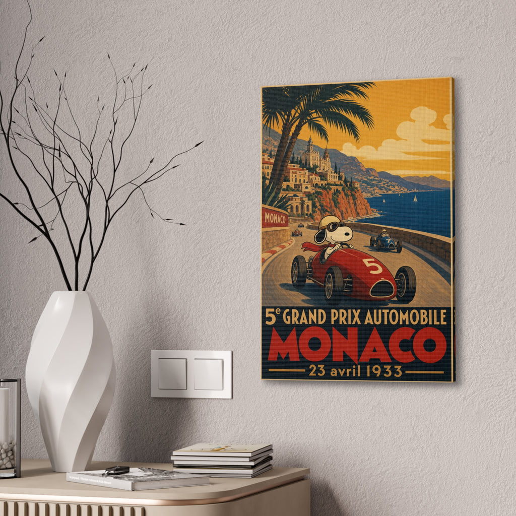 Monaco Grand Prix Canvas