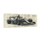 Formula Racecar Canvas