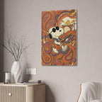 Psychedelic Snoopy Guitar Canvas