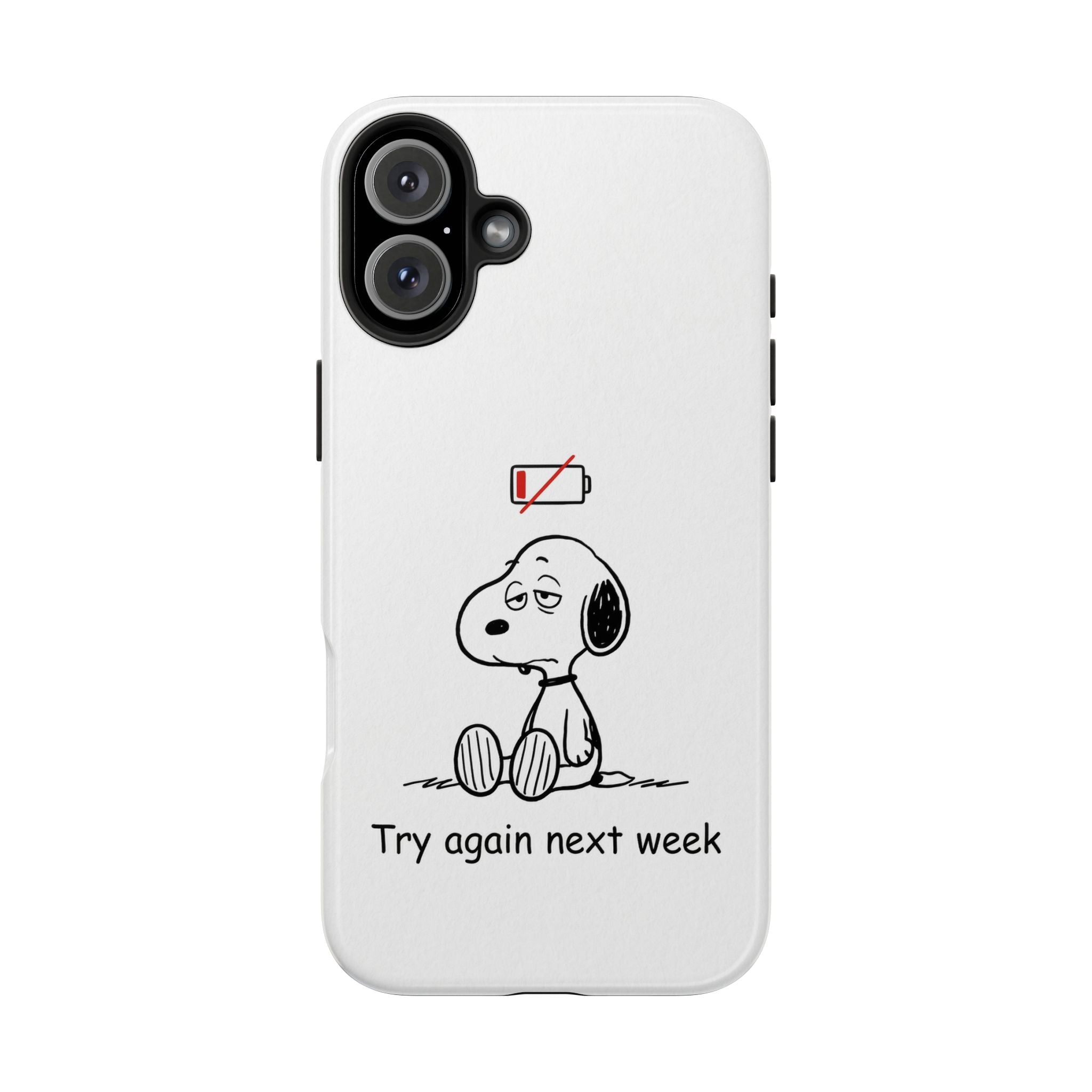 Low Battery Phone Case