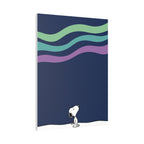 Snoopy Looking Up Canvas