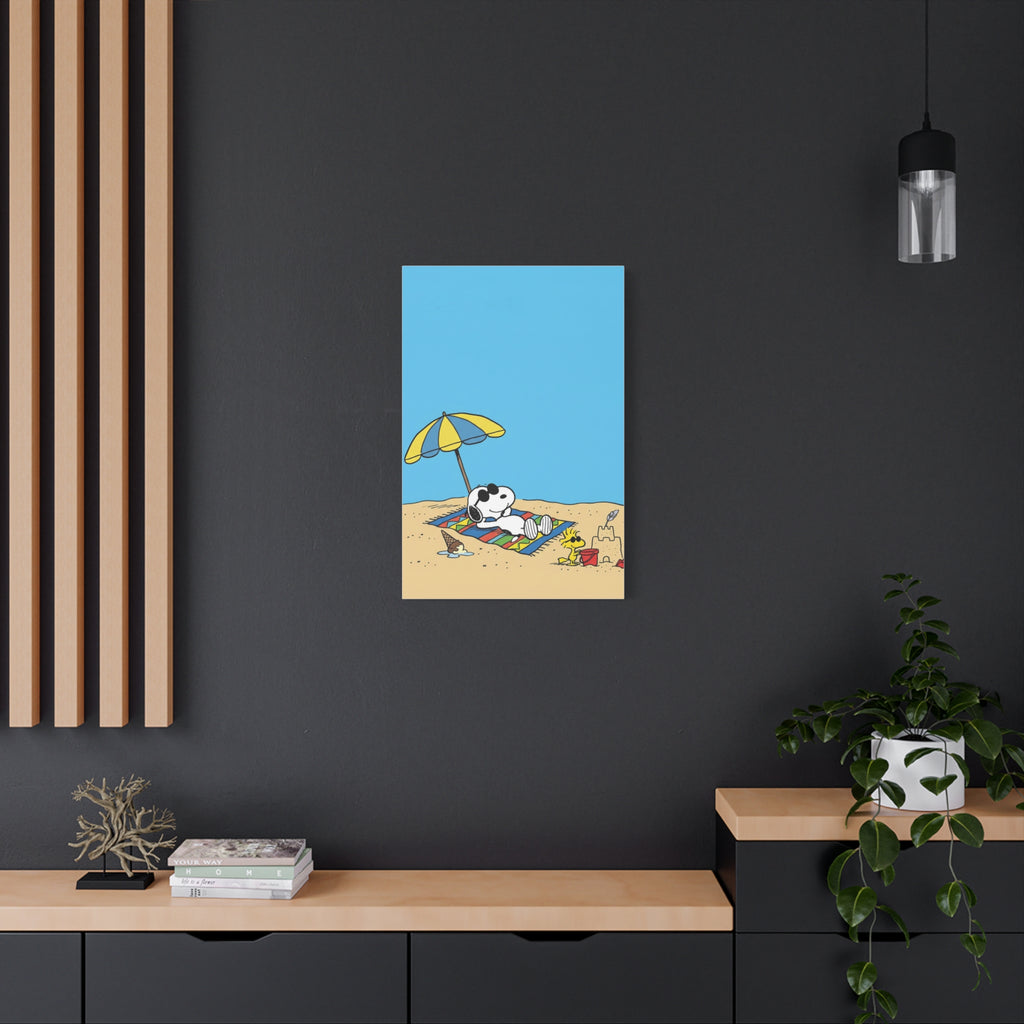 Beach Relaxation Canvas