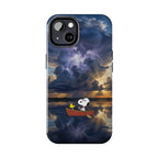 Stormy Rowboat Phone Case