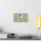 Goldfish Swim Canvas