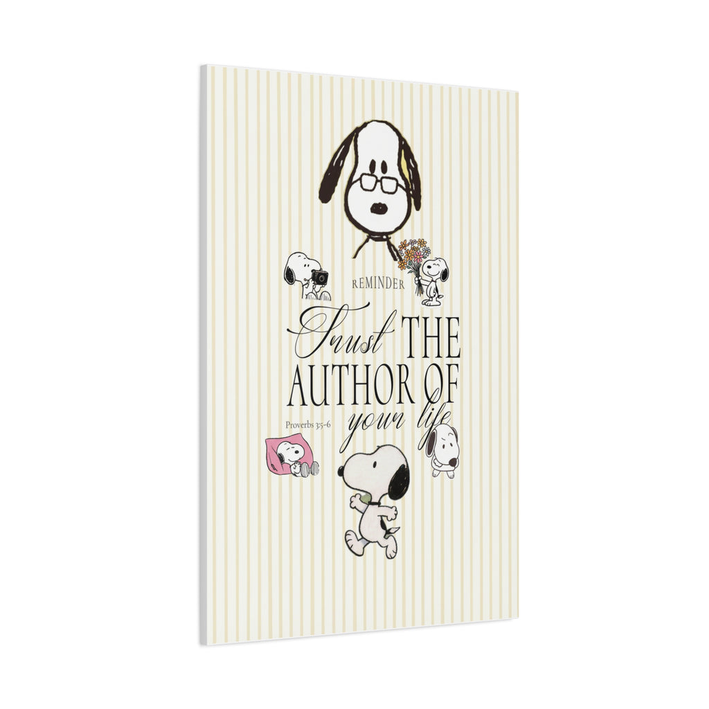 Author Of Your Life Canvas