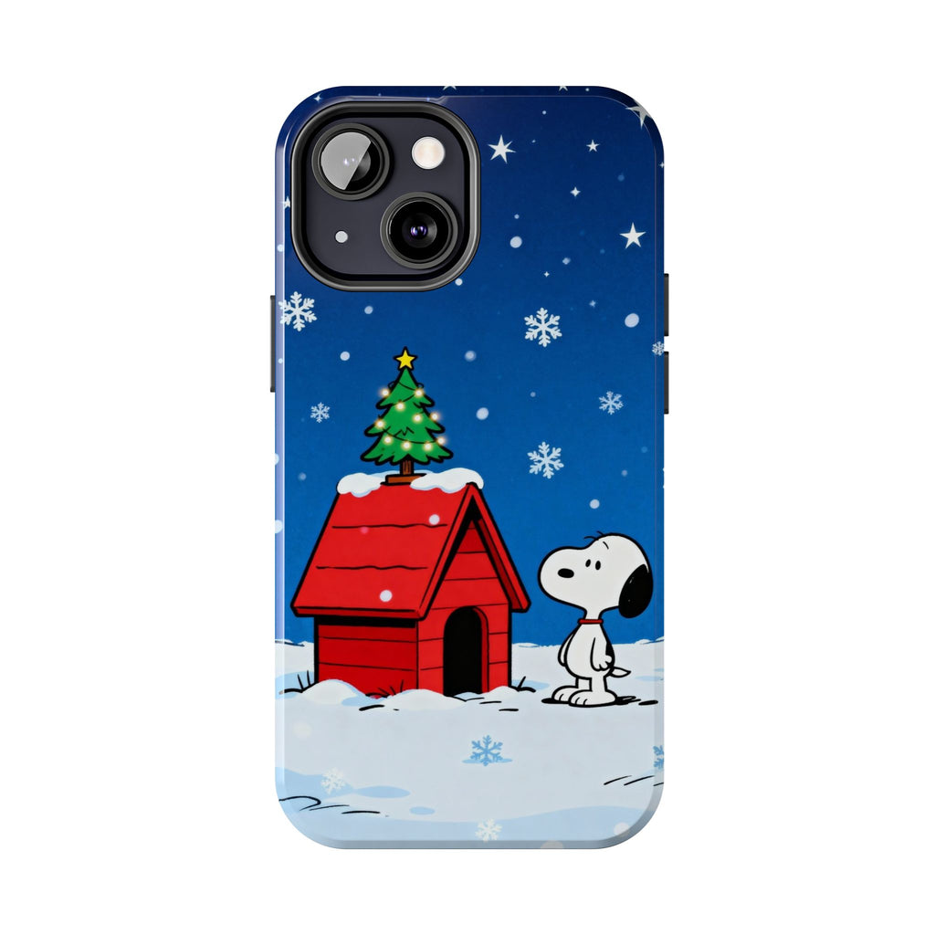 Christmas Doghouse Phone Case