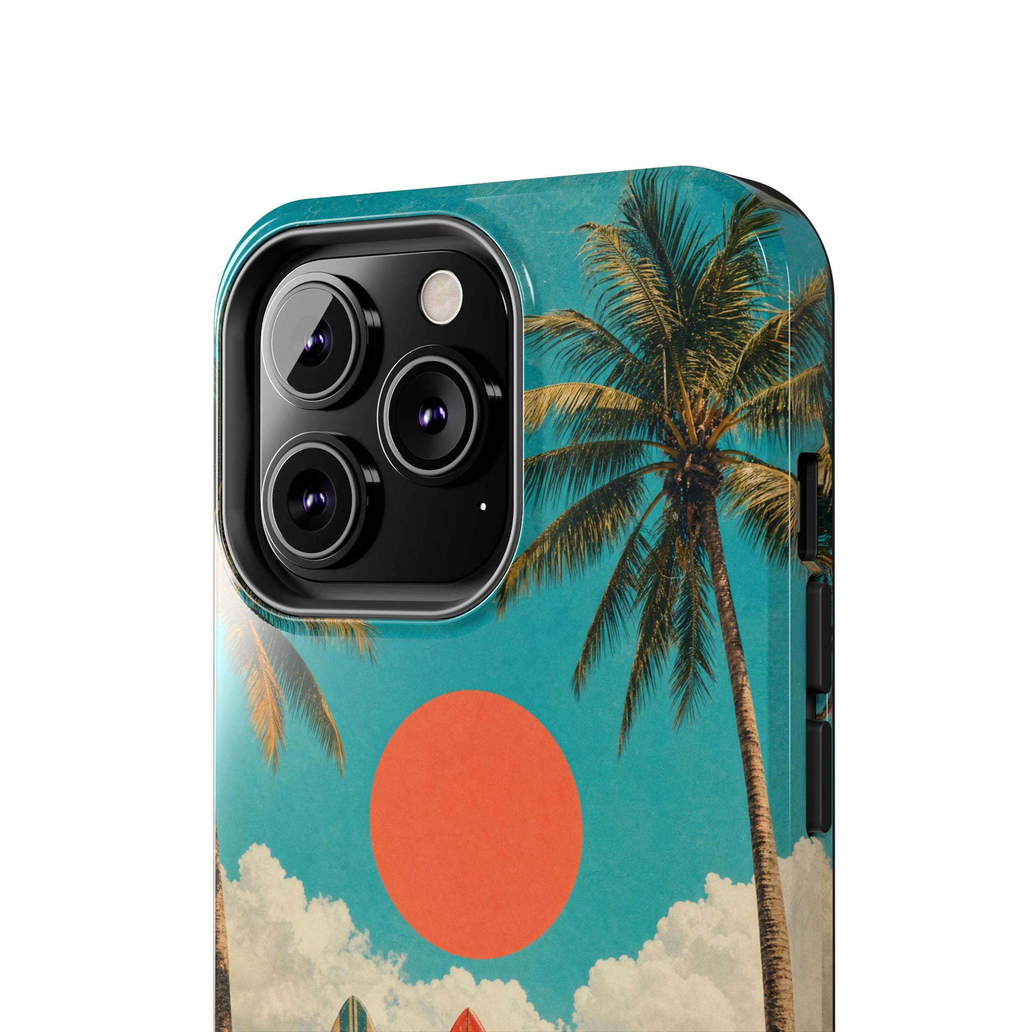 Retro Beach Sun Case