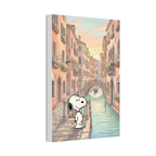 Snoopy in Venice Canvas