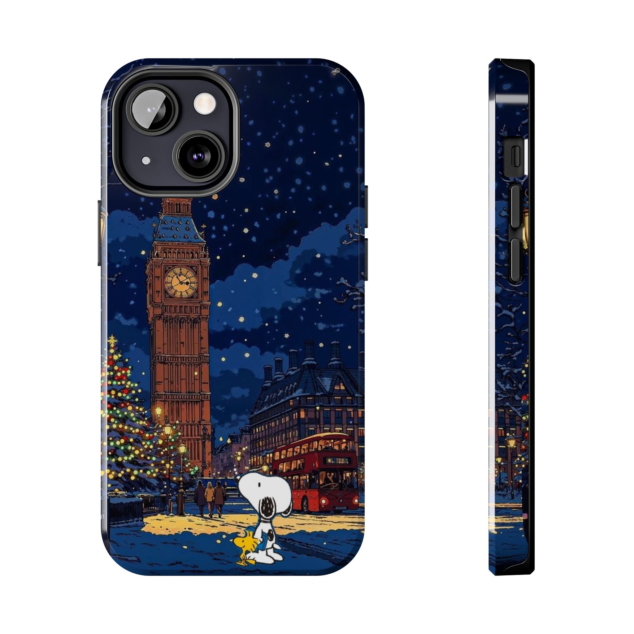 London Christmas Phone Case