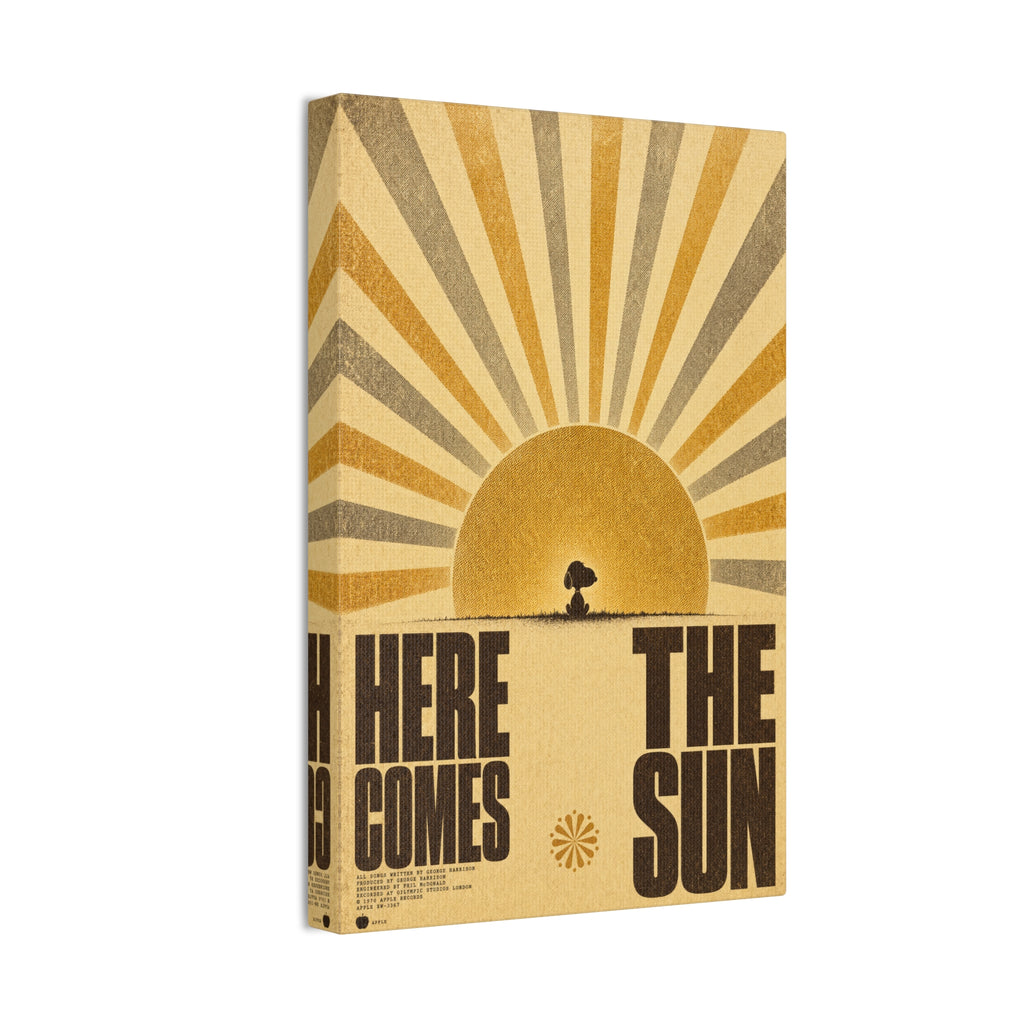 Here Comes The Sun Canvas