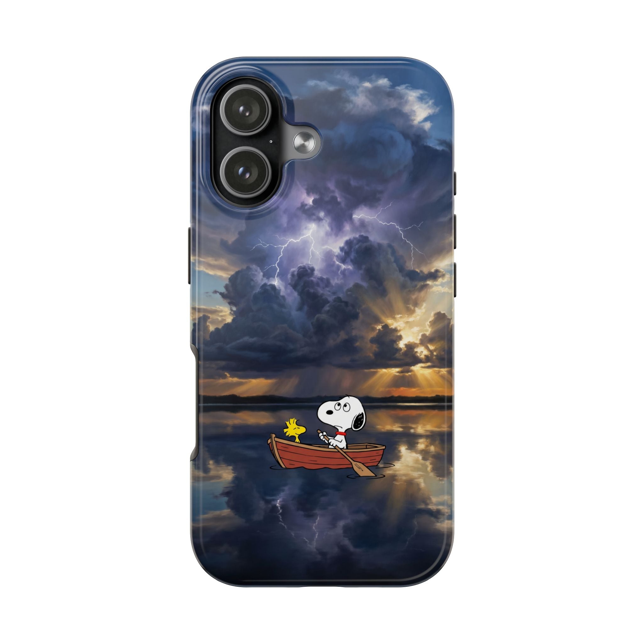 Stormy Rowboat Phone Case