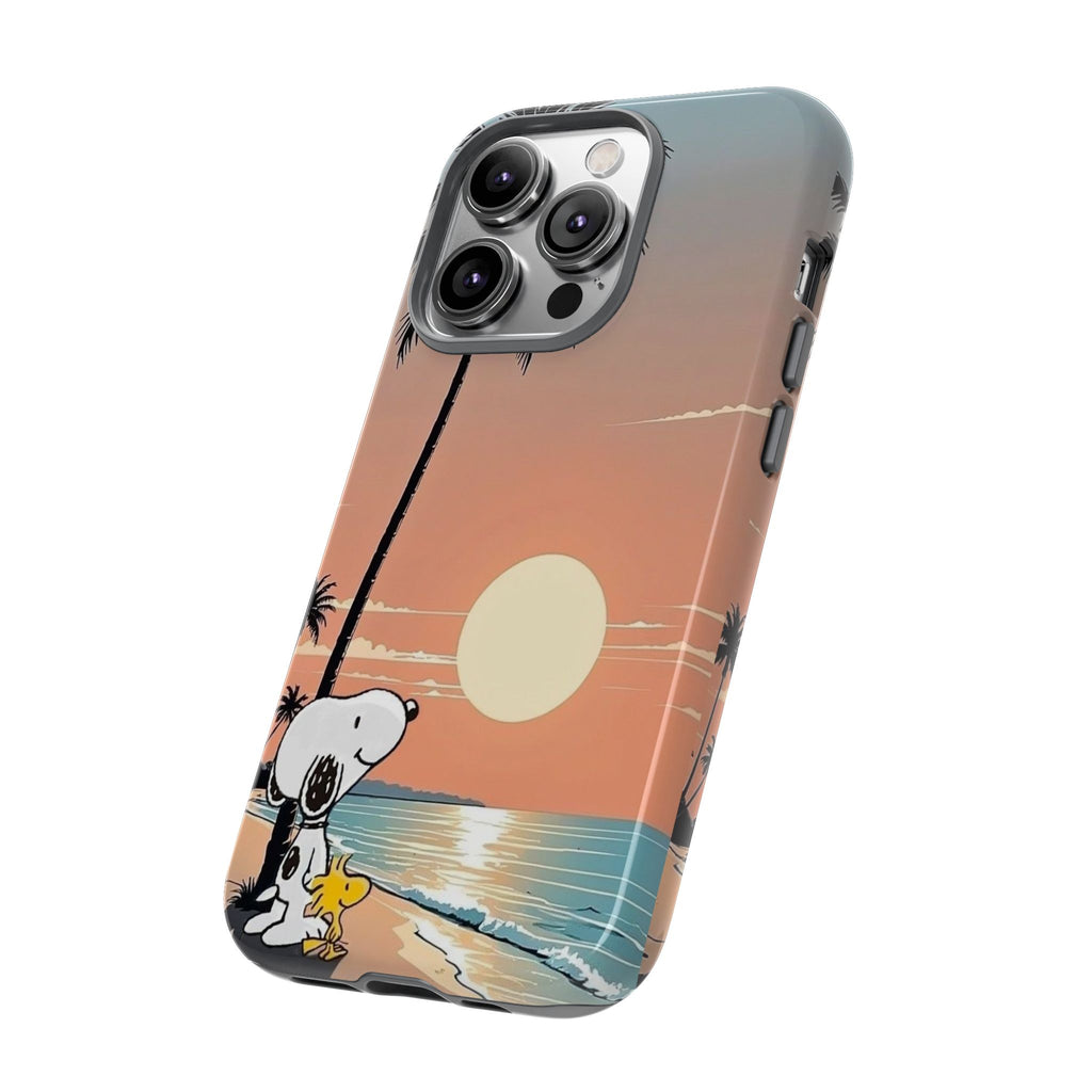 Snoopy Beach Sunset Phone Case