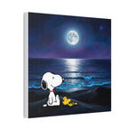 Moonlit Ocean Canvas