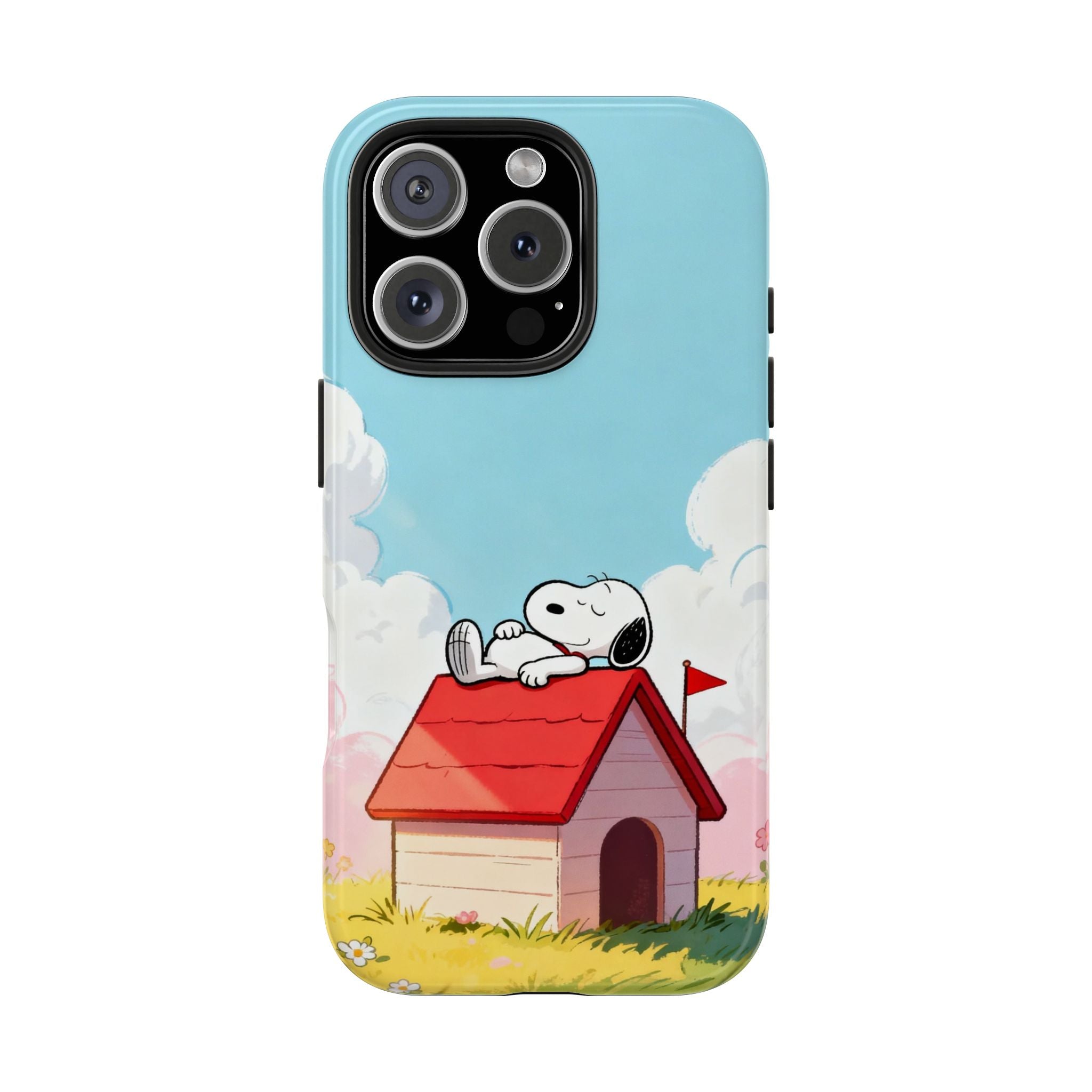 Relaxing Doghouse Phone Case