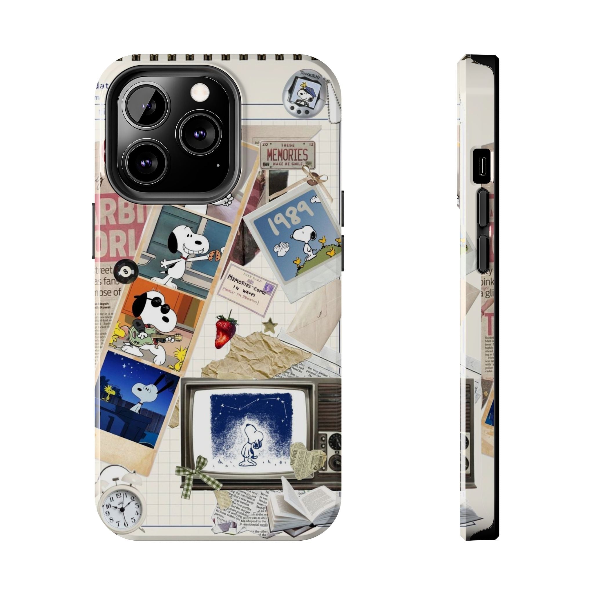 Retro Snoopy Collage Phone Case