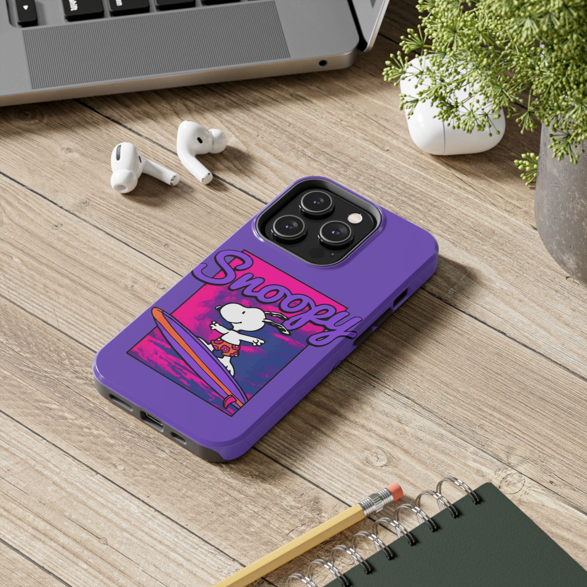 Purple Surf Phone Case