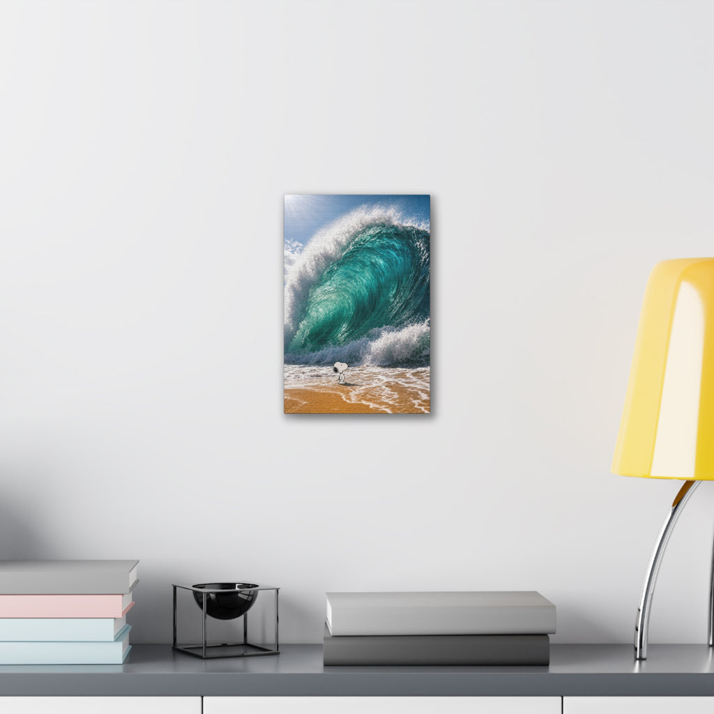 Snoopy Shore Wave Canvas