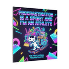 Procrastination Sport Snoopy Canvas