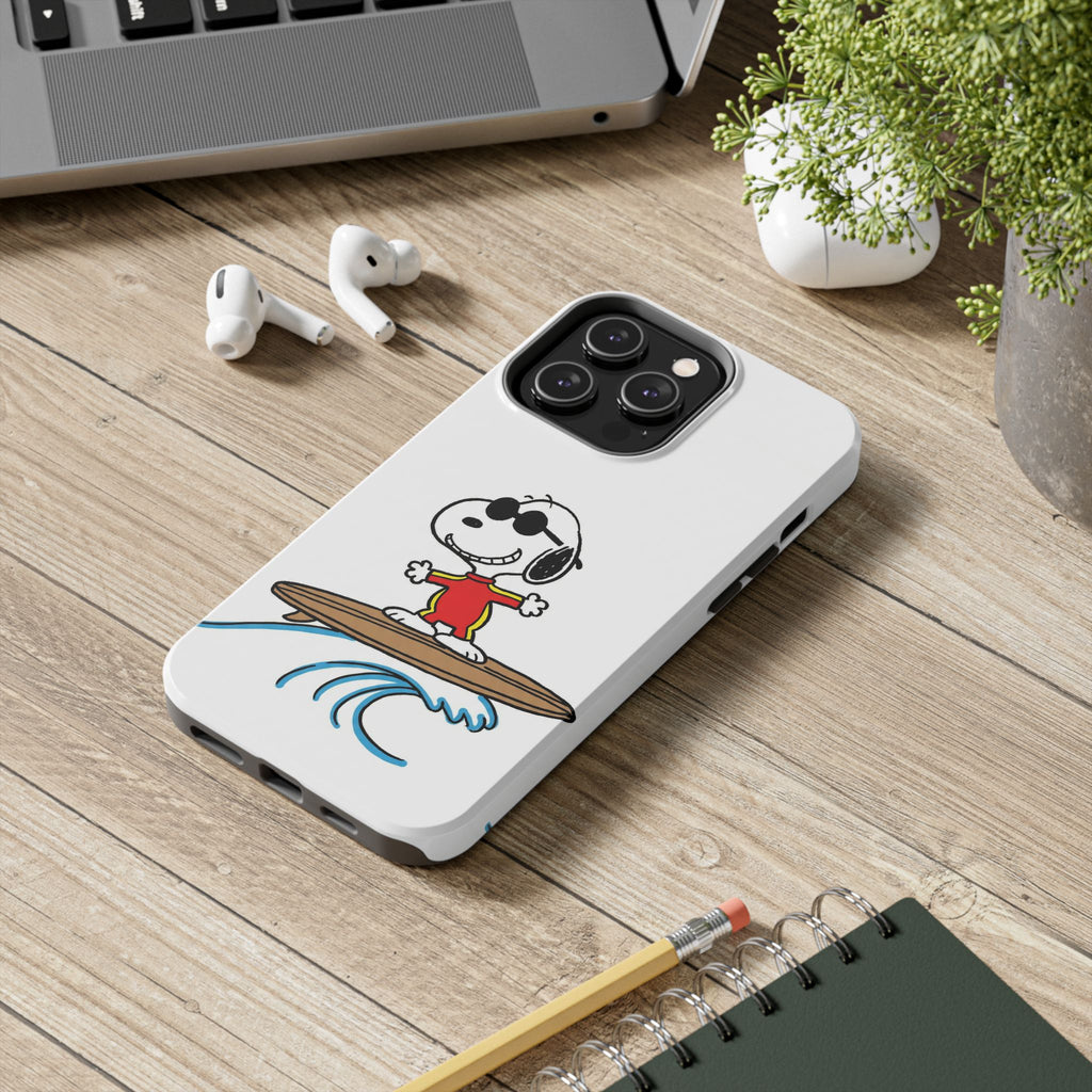 Surfer Puppy Phone Case