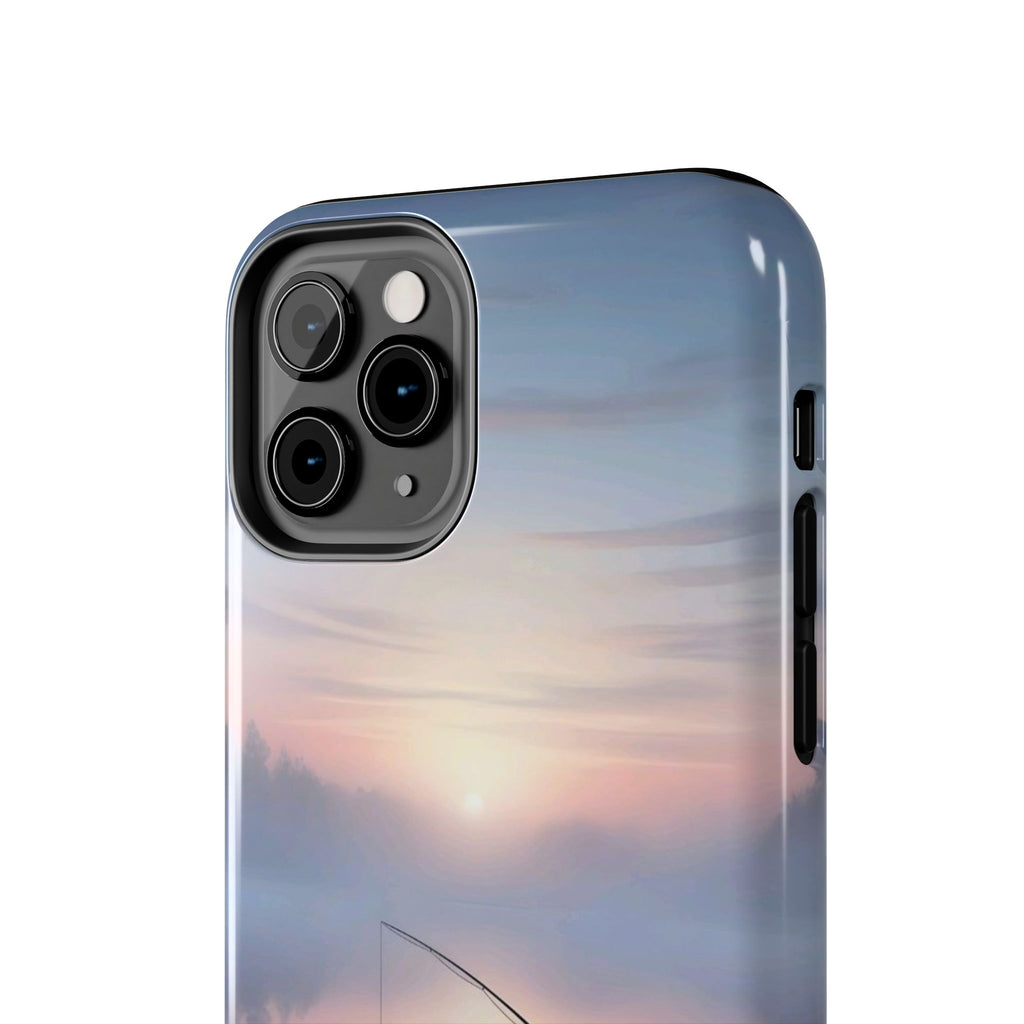 Sunset Fishing Phone Case