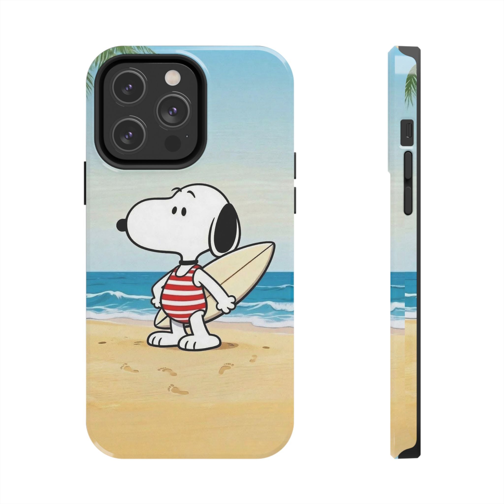 Beach Cartoon Surf Case