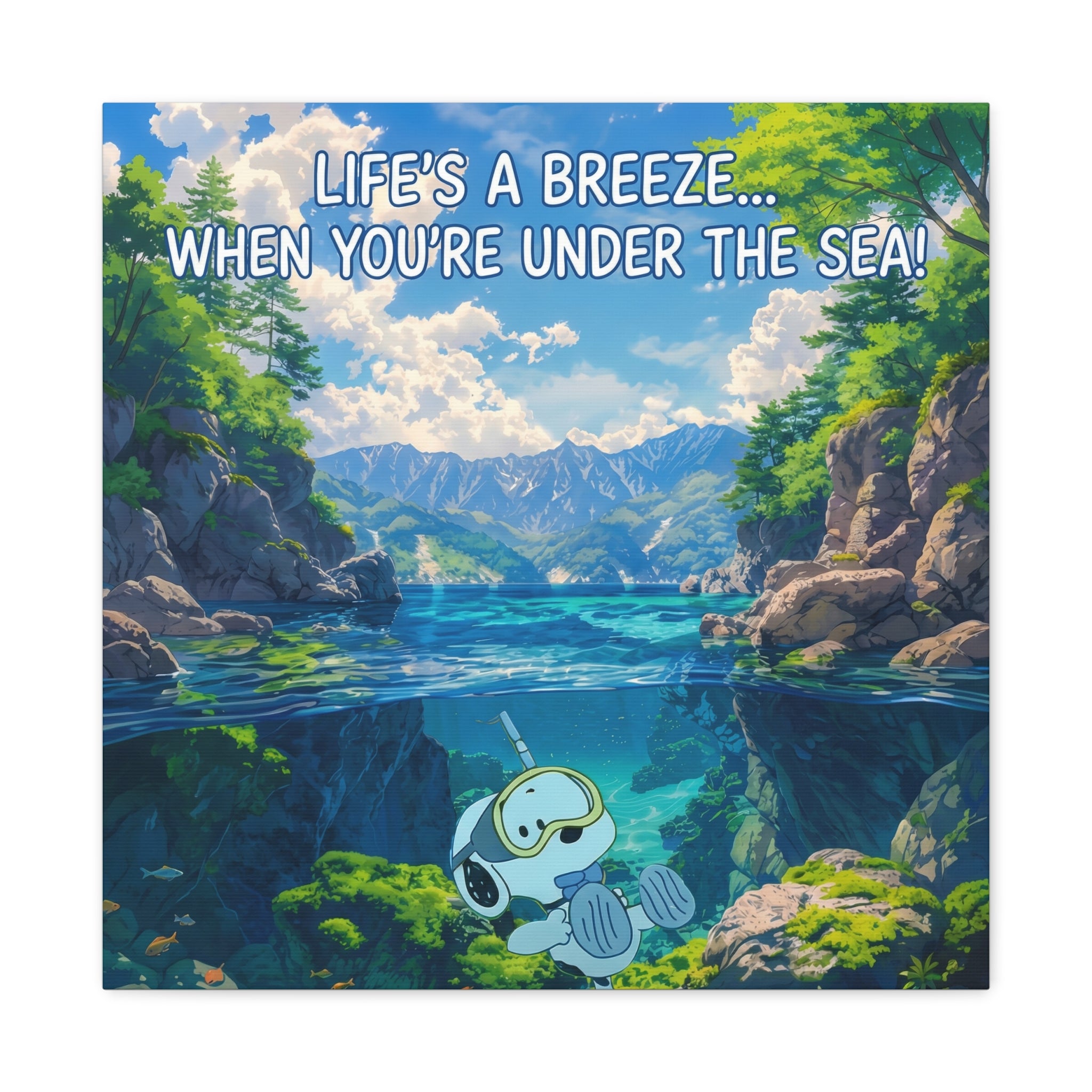 Under The Sea Canvas