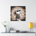 Cool Sunglasses Dog Canvas