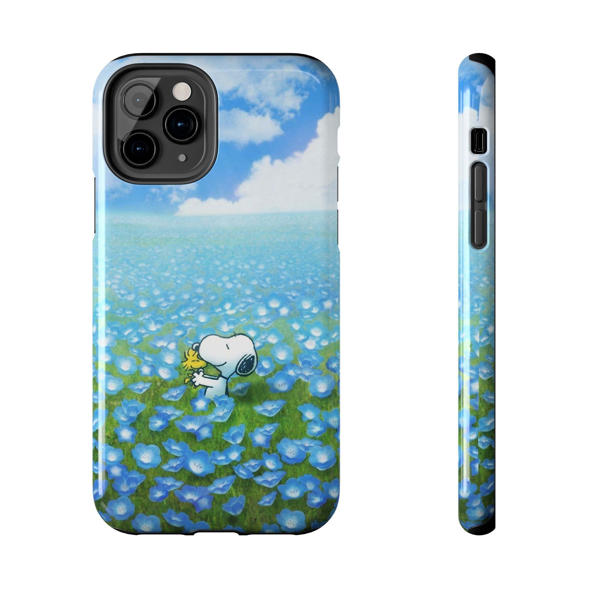 Blue Flower Field Case