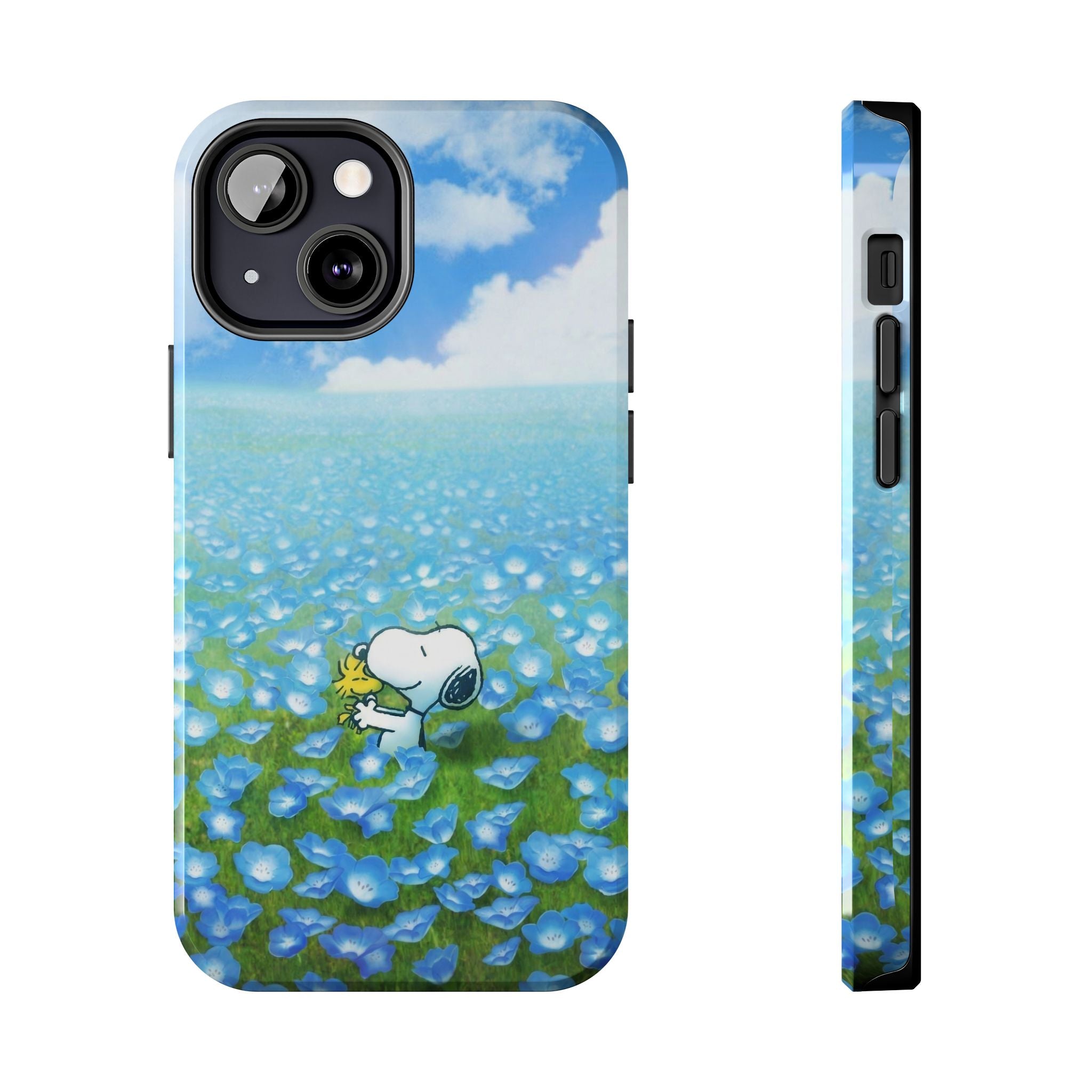 Blue Flower Field Case