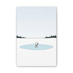 Snoopy Ice Rink Canvas