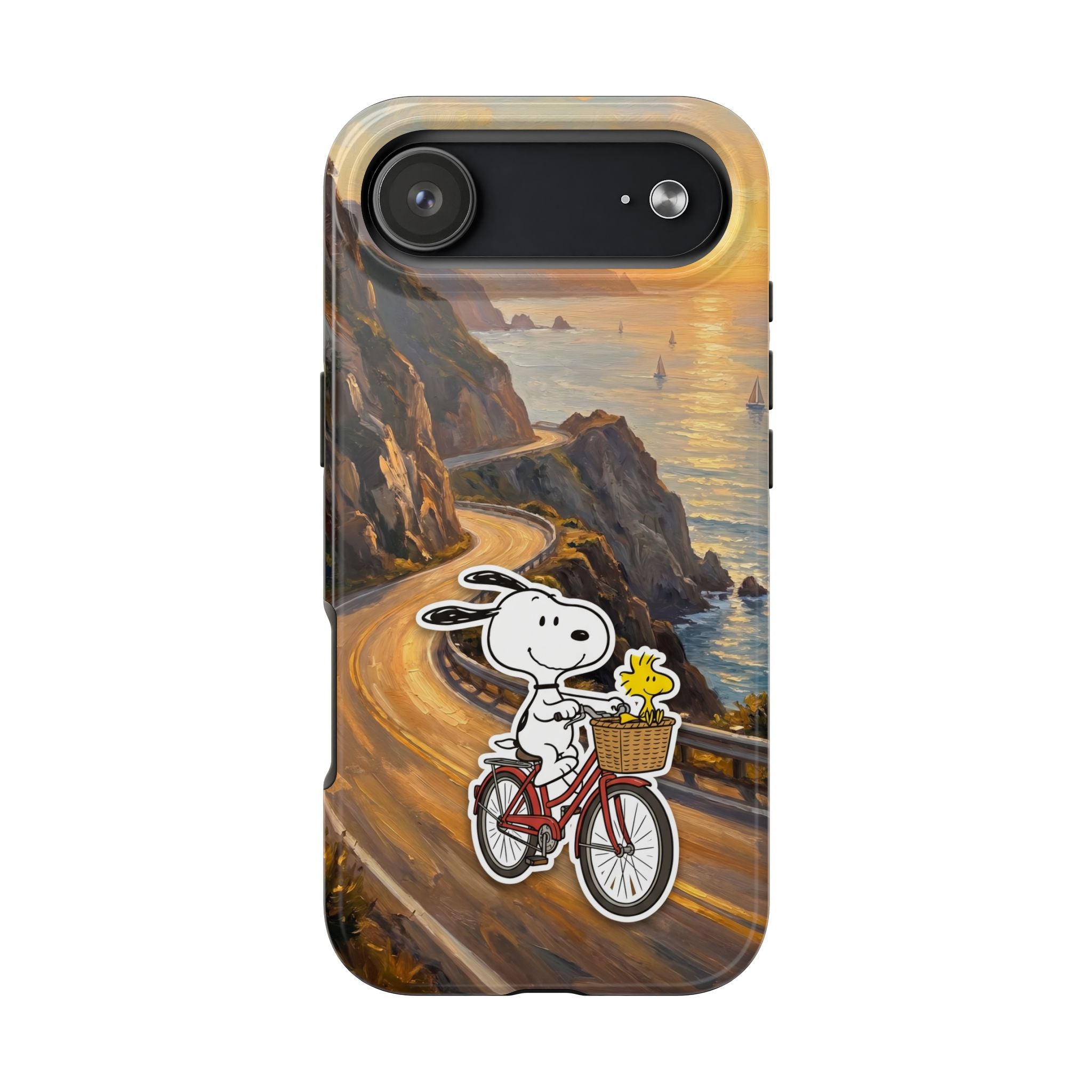 Snoopy Woodstock Bicycle Phone Case