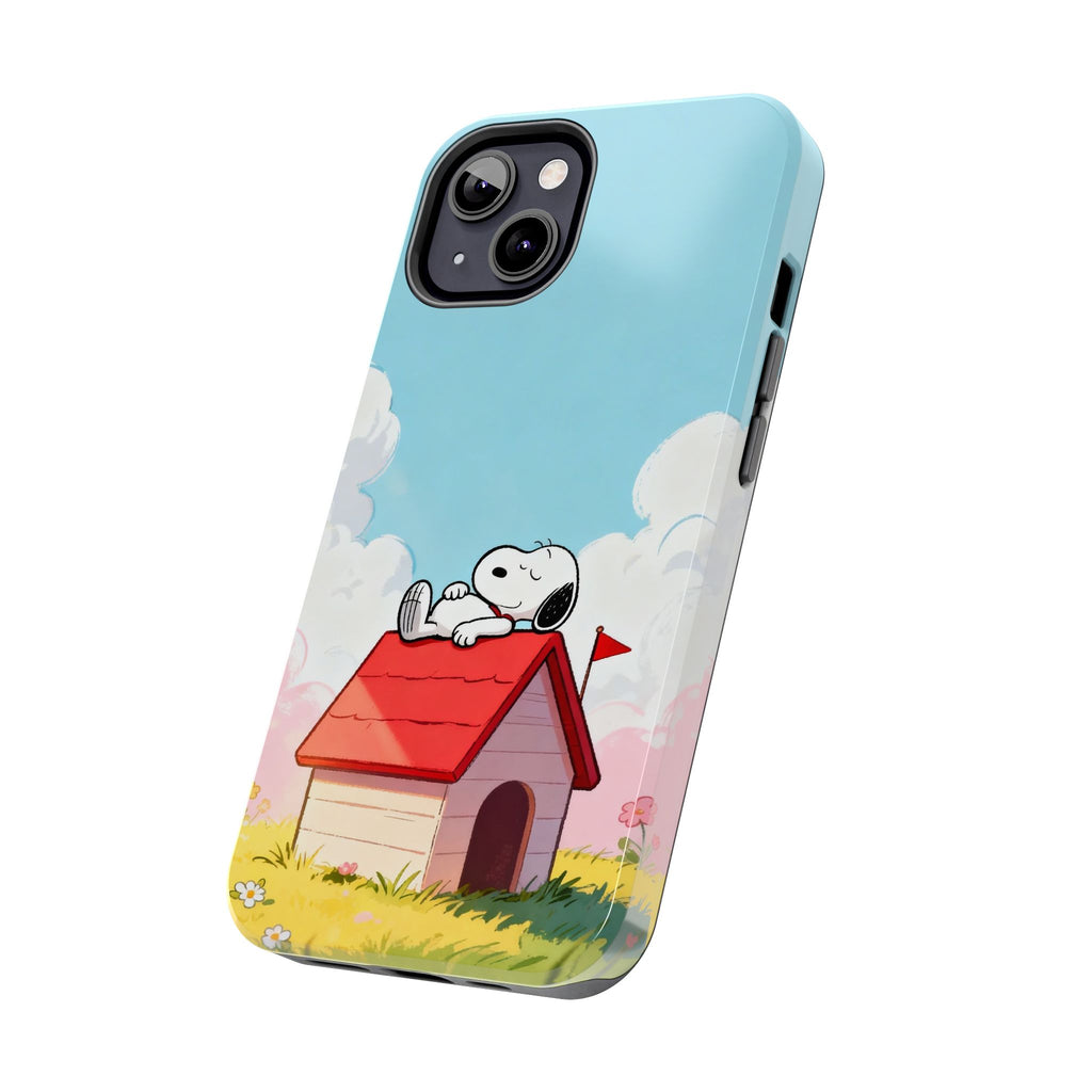 Relaxing Doghouse Phone Case